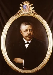 Porträt von Junker Willem Philip Teding van Berkhout (1851-1905), Bürgermeister von Haarlemmerliede und Spaarnwoude